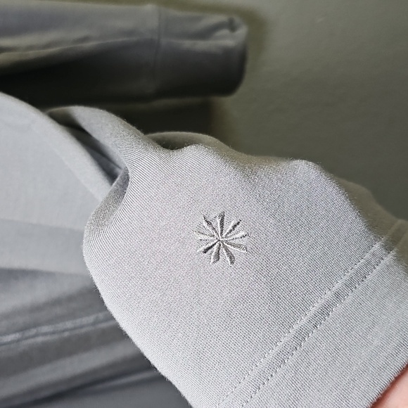 Athleta Pranayama Restore Wrap/Cardigan Light Gray - Womens Size Large - Picture 5 of 7